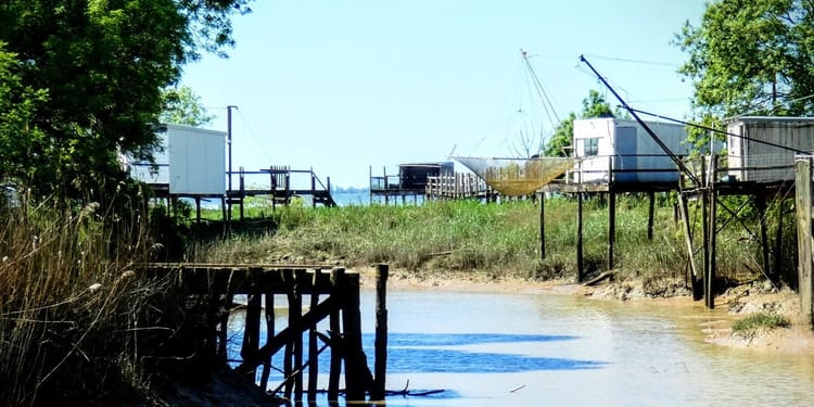 Walk on the Gironde estuary